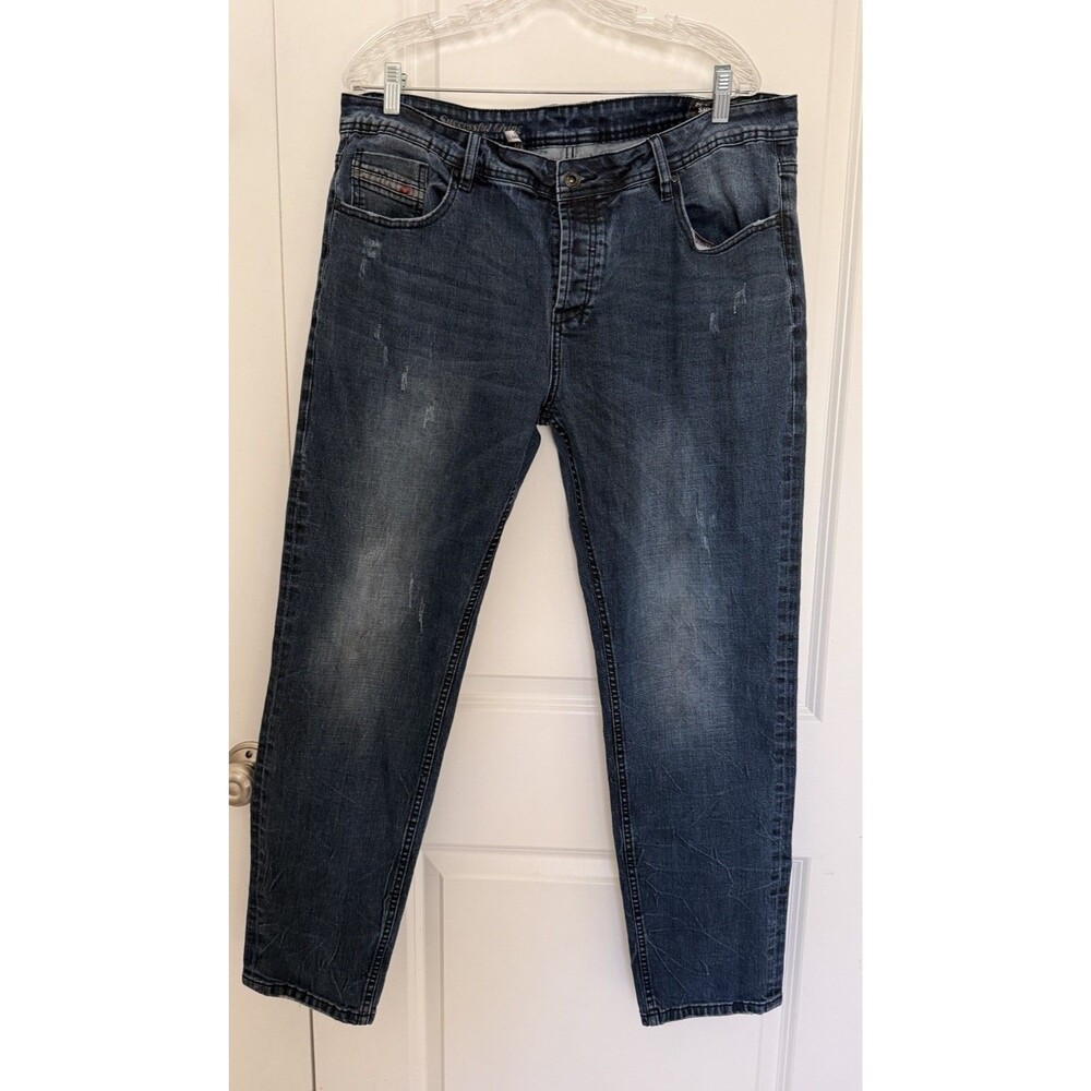 Diesel Men’s Shioner Slim Skinny Jeans 38”x32” Wash 0824Y